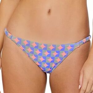 Raisins Jamaica Printed Bikini Bottoms Size large